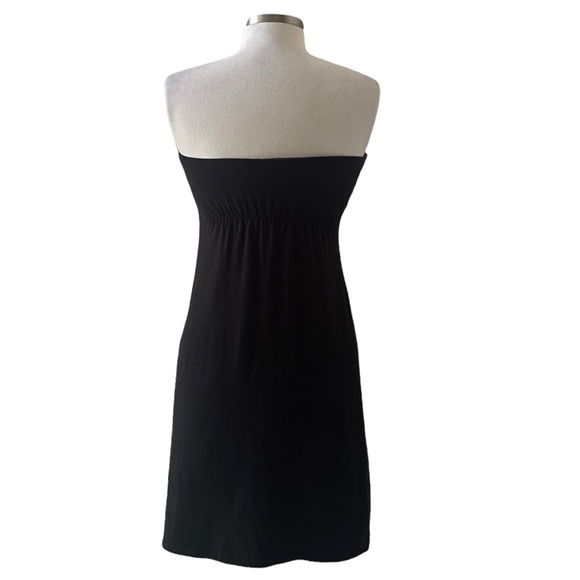 Victoria's Secret Built in Shelf Bra Strapless Black Dress, Size Small - Picture 3 of 4